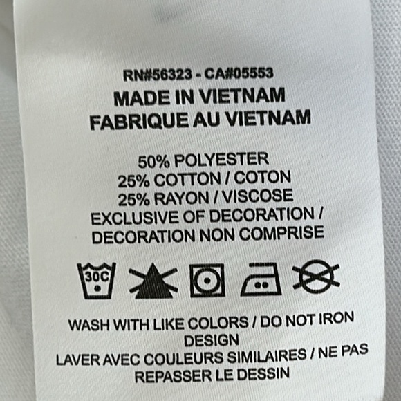 NIKE White Olympic Heritage Tee Men’s size L sewn on patch - Picture 7 of 7